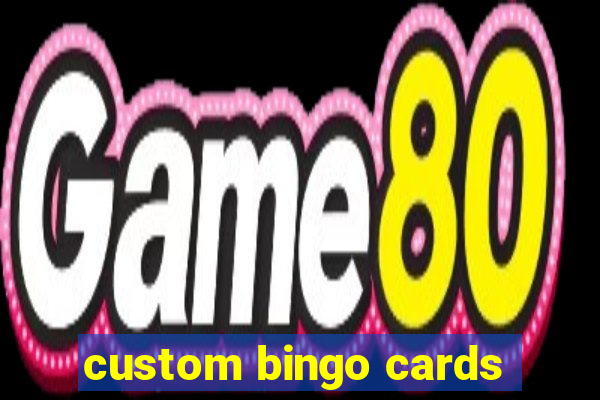 custom bingo cards