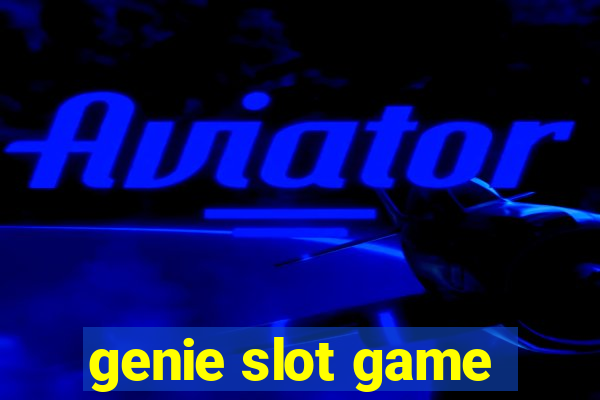 genie slot game