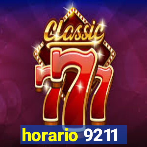 horario 9211