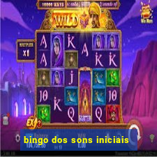 bingo dos sons iniciais