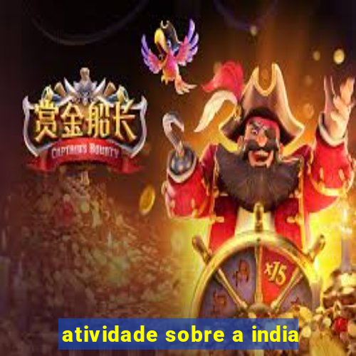 atividade sobre a india