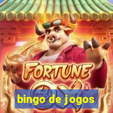 bingo de jogos