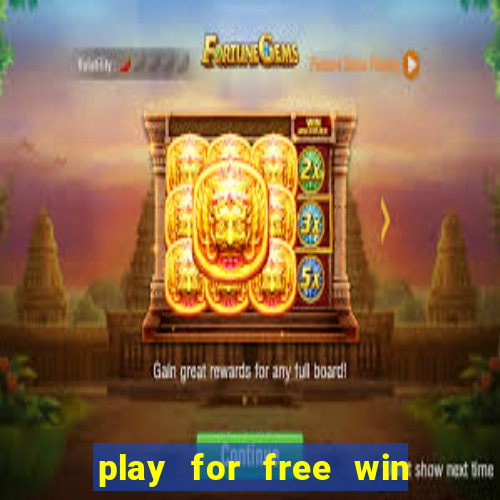 play for free win for real bingo