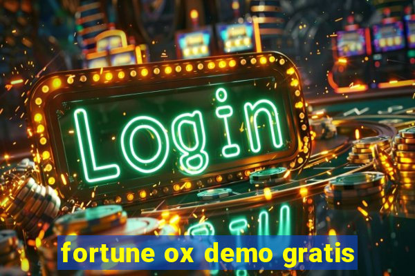 fortune ox demo gratis