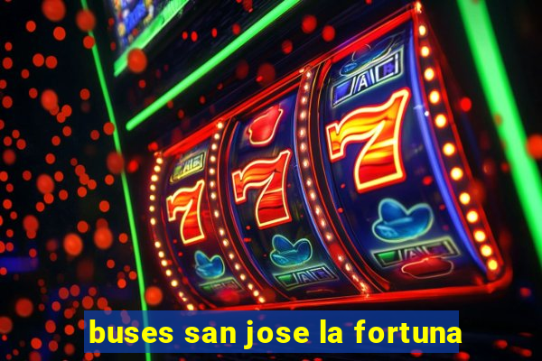 buses san jose la fortuna