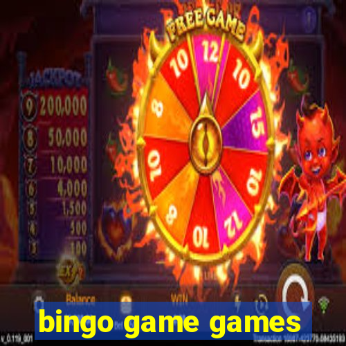 bingo game games