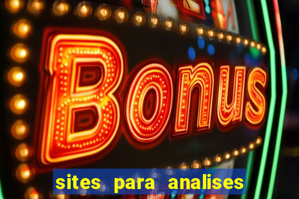 sites para analises de jogos