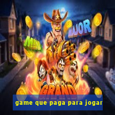 game que paga para jogar