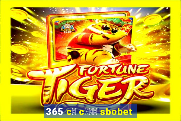 365 c谩 c瓢峄 sbobet