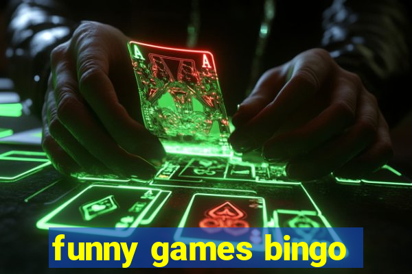 funny games bingo