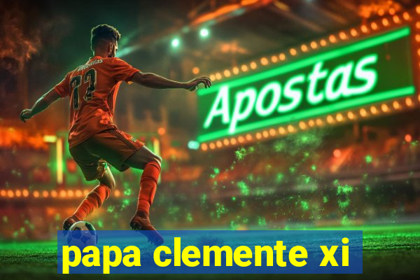 papa clemente xi