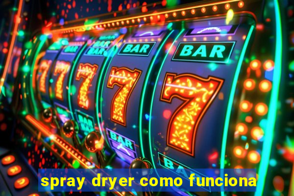 spray dryer como funciona