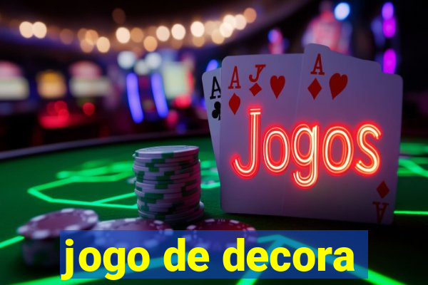 jogo de decora