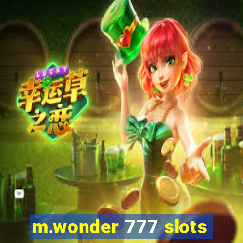 m.wonder 777 slots