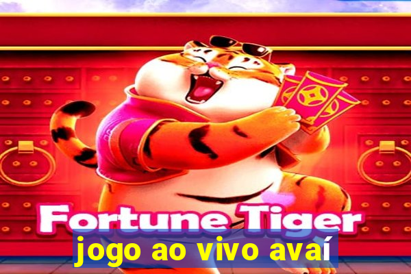 jogo ao vivo avaí