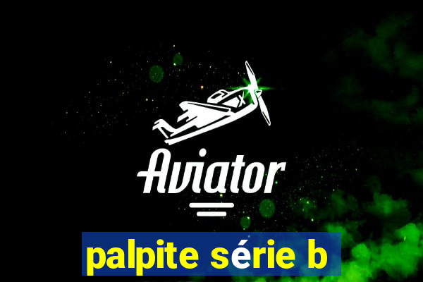 palpite série b