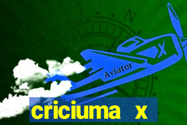 criciuma x fluminense palpite