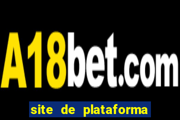 site de plataforma de jogos