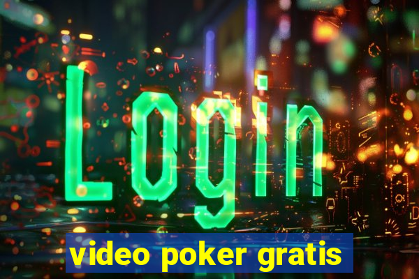 video poker gratis