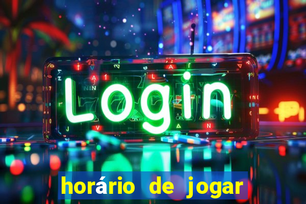 horário de jogar fortune rabbit