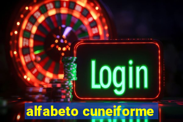 alfabeto cuneiforme