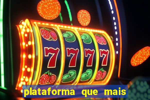 plataforma que mais ta pagando no fortune tiger