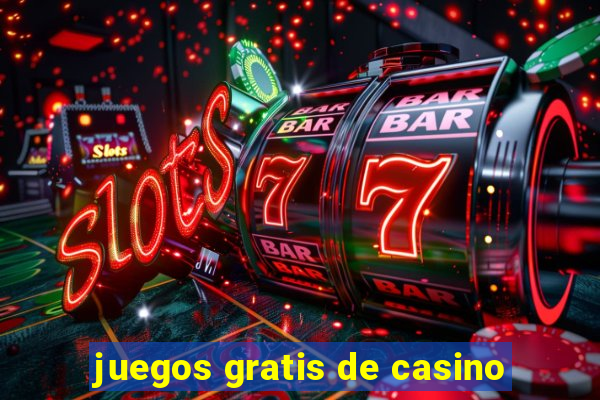 juegos gratis de casino