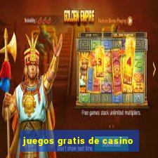 juegos gratis de casino