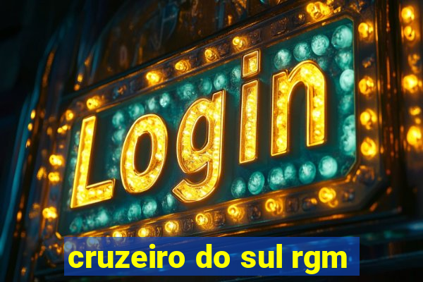 cruzeiro do sul rgm