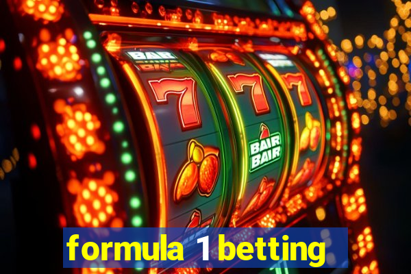 formula 1 betting