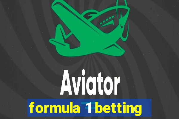 formula 1 betting