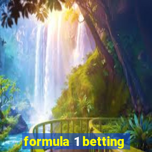 formula 1 betting