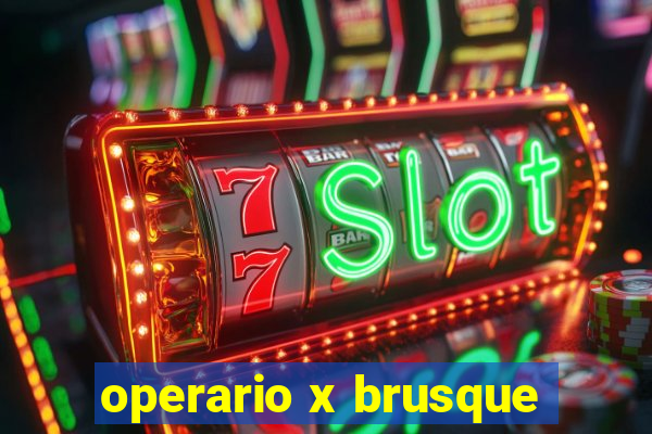 operario x brusque