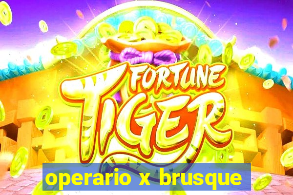 operario x brusque