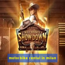 motorbike rental in milan