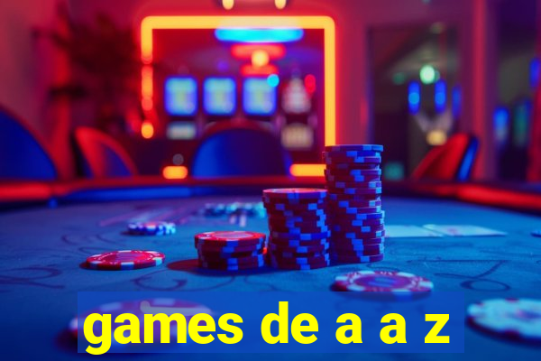 games de a a z