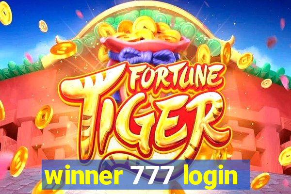 winner 777 login