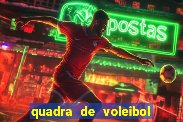 quadra de voleibol de praia