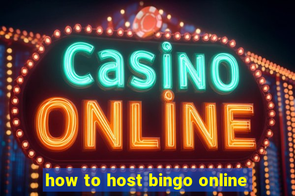 how to host bingo online