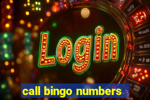 call bingo numbers