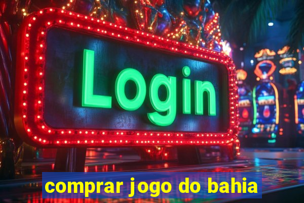 comprar jogo do bahia