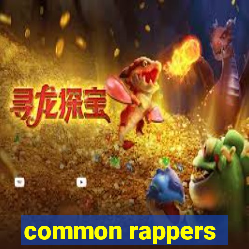 common rappers