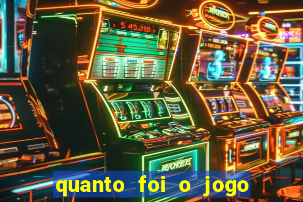 quanto foi o jogo do paisandu