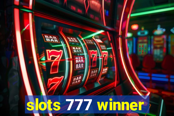 slots 777 winner