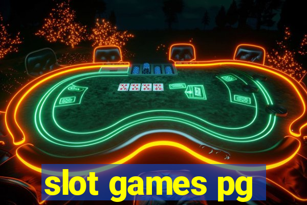 slot games pg