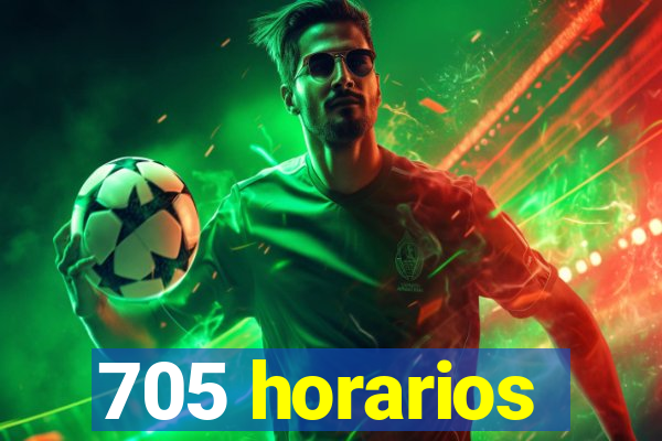 705 horarios