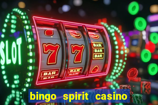 bingo spirit casino no deposit bonus codes