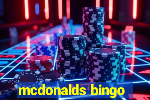 mcdonalds bingo