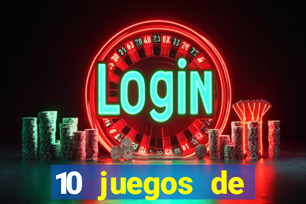 10 juegos de casino nombres