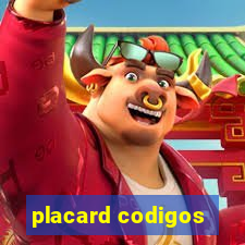 placard codigos